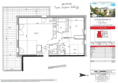 Appartement - 73 m² - 3 pièces