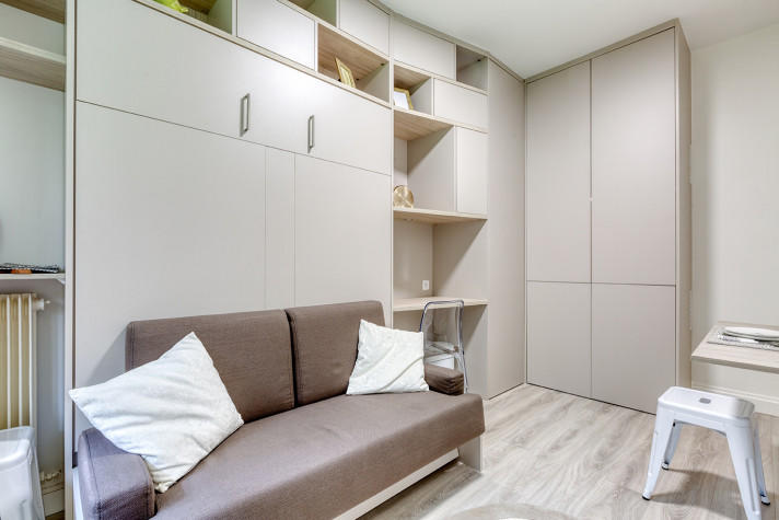 Studio - 14 m² - 1 pièce