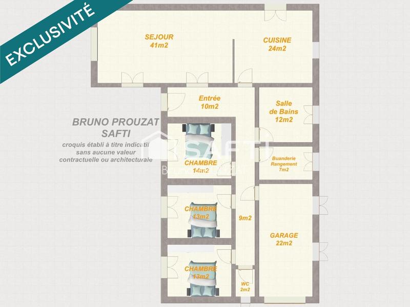 Maison - 149 m² - 4 pièces