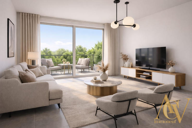 Appartement - 47 m² - 2 pièces