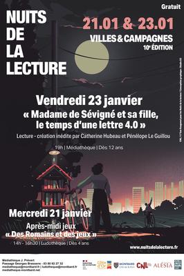 Nuits de la lecture : "Madame de Sévigné et sa fille, le temps d'une lettre 4.0"