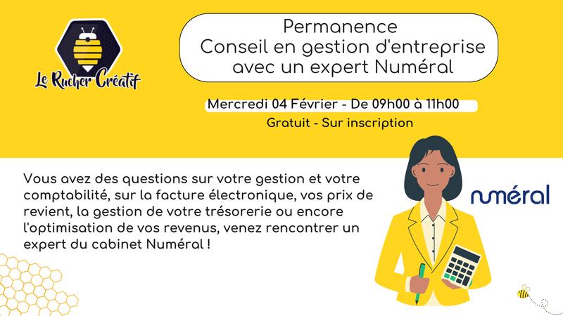 Permanence Conseil en gestion d'entreprise