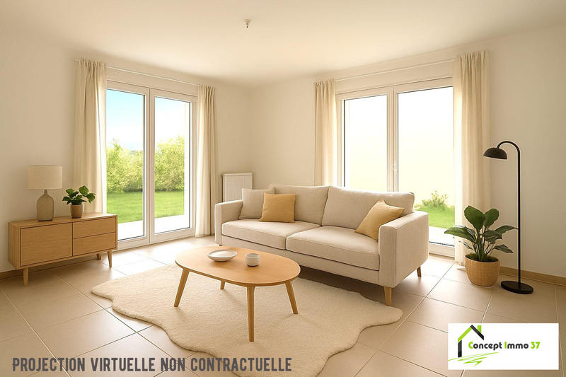 Maison contemporaine - 101 m² - 5 pièces