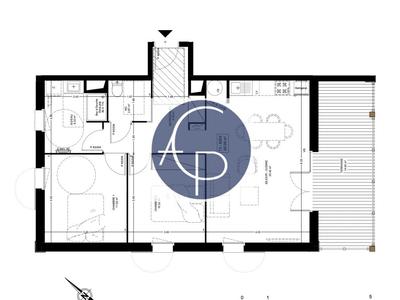 Appartement - 65 m² - 3 pièces