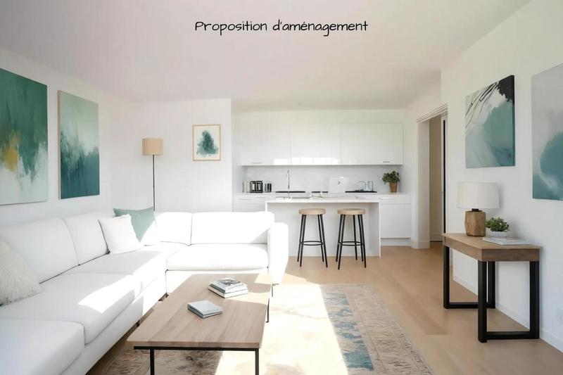 Appartement - 56 m² - 3 pièces