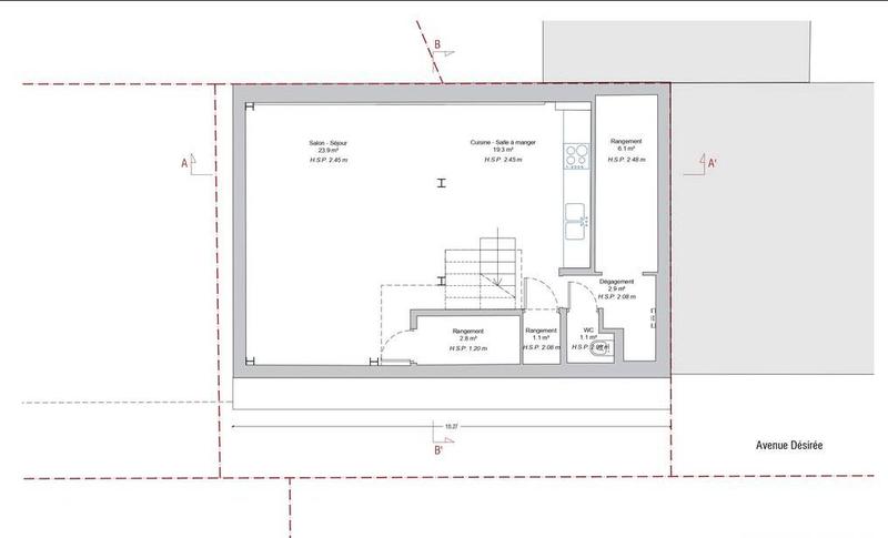 Maison - 103 m² - 5 pièces