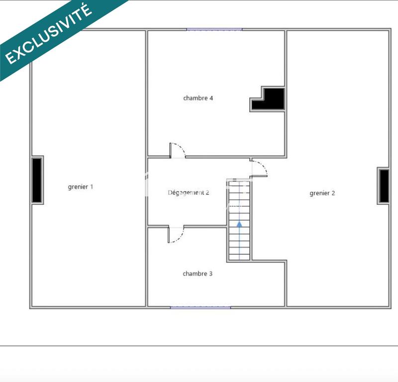 Maison - 128 m² - 6 pièces