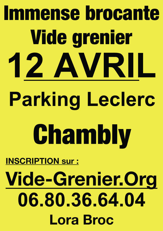 Brocante - vide grenier