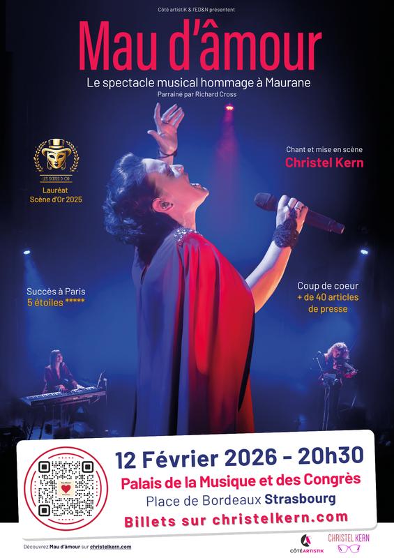 Mau d'âmour, le spectacle musical hommage à Maurane à Strasbourg