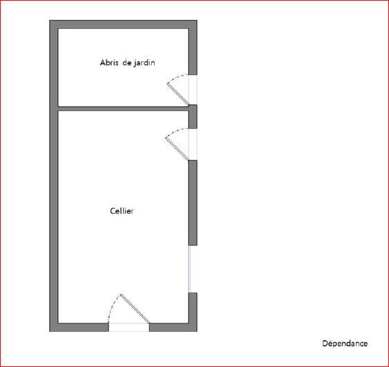 Maison - 66 m² - 2 pièces