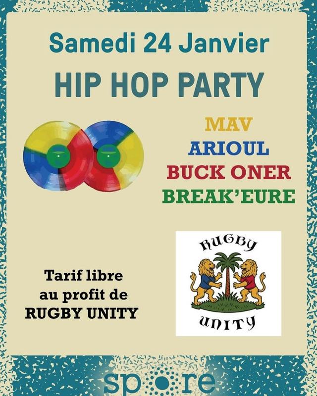 Hip Hop Party à la Brasserie Spore