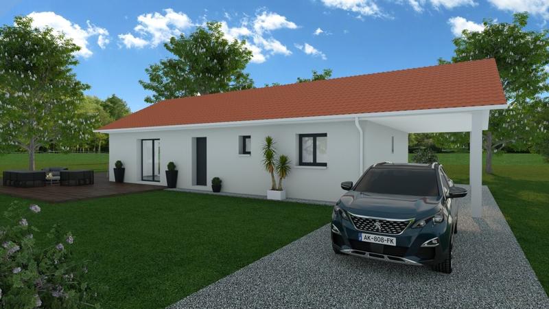 Maison - 90 m² - 4 pièces