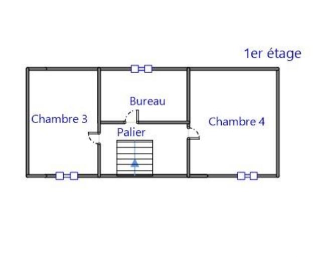 Maison - 100 m² - 6 pièces