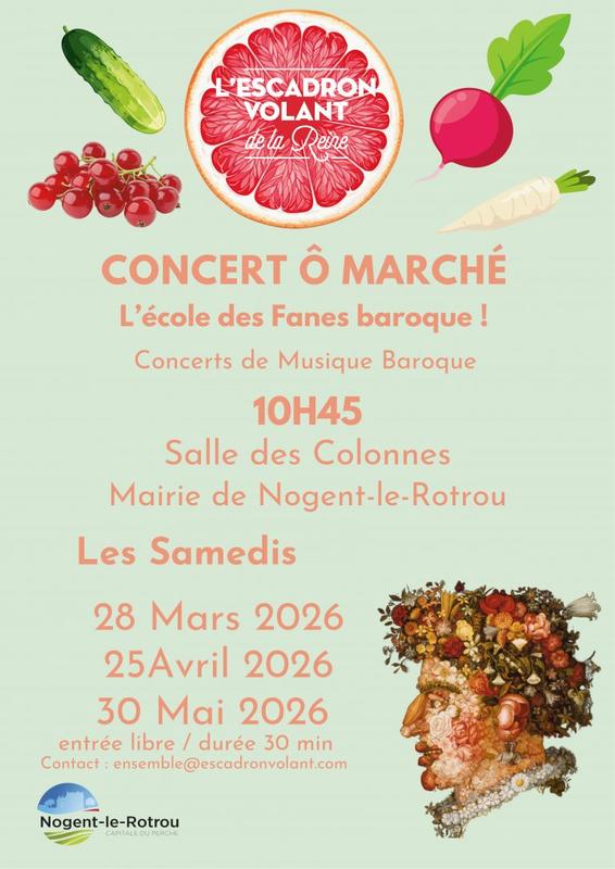 Concert Ô Marché - Mars 2026