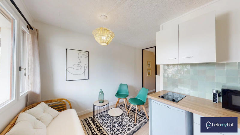 Appartement - 20 m² - 1 pièce