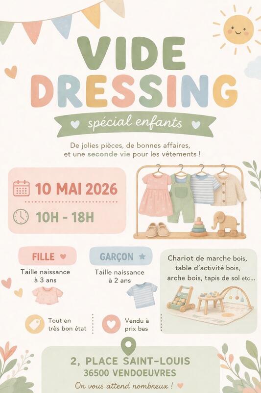 Vide dressing enfant