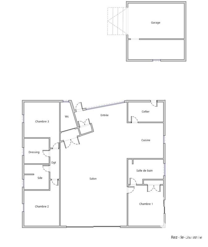 Maison - 125 m² - 4 pièces