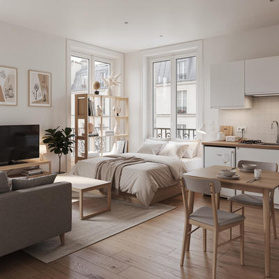 Appartement - 32 m² - 1 pièce