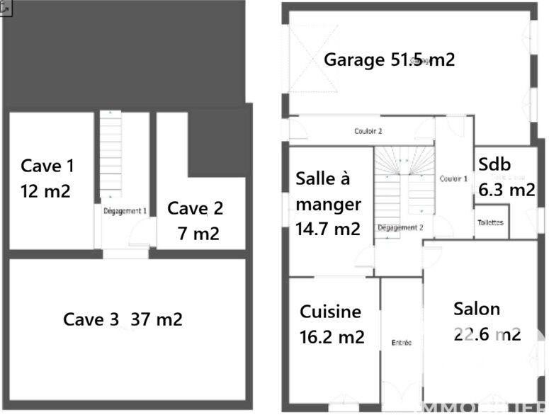 Maison - 224 m² - 7 pièces
