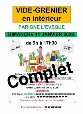 Vide grenier d'hiver