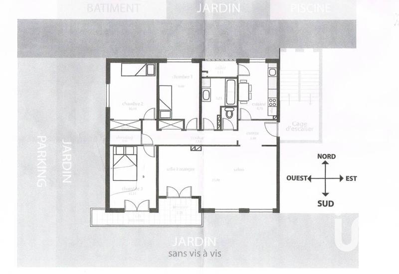 Appartement - 89 m² - 4 pièces