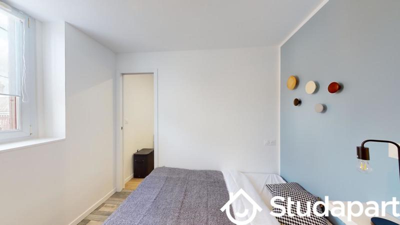 Chambre - 12 m² - 1 pièce