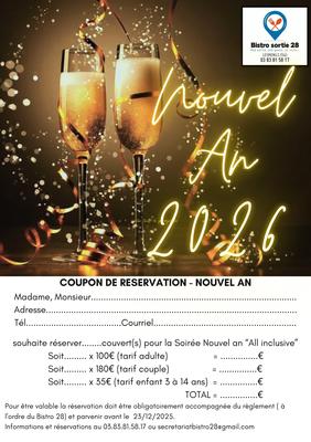 Nouvel An au Bistro Sortie 28