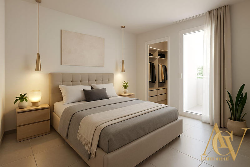 Appartement - 46 m² - 2 pièces