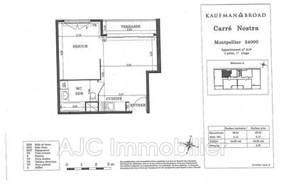 Appartement - 35 m²