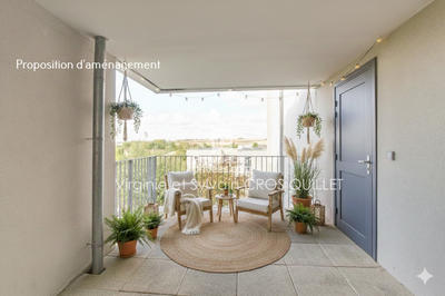 Appartement - 61 m² - 3 pièces