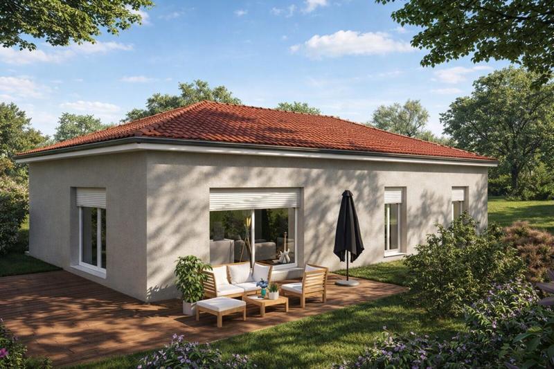 Maison - 95 m² - 4 pièces