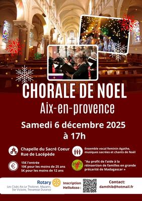 Concert : Chorale de Noel