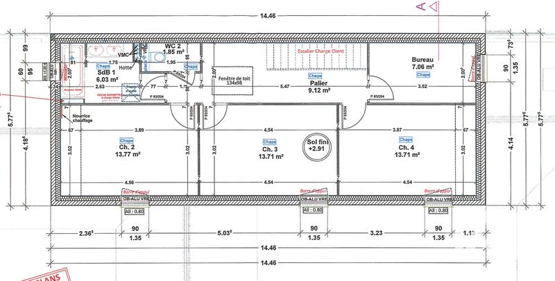 Maison - 170 m² - 6 pièces