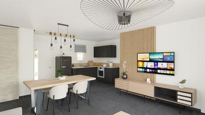 Maison - 90 m² - 4 pièces