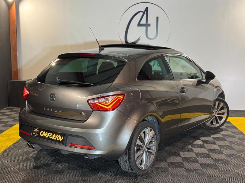 Seat Ibiza IV Phase 3 Fr 1.4 ecoTSI Act 150ch Toit ouvrant, Apple CarPlay, Sièges chauffants