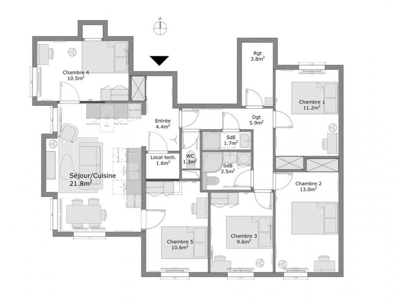 Appartement - 101 m²