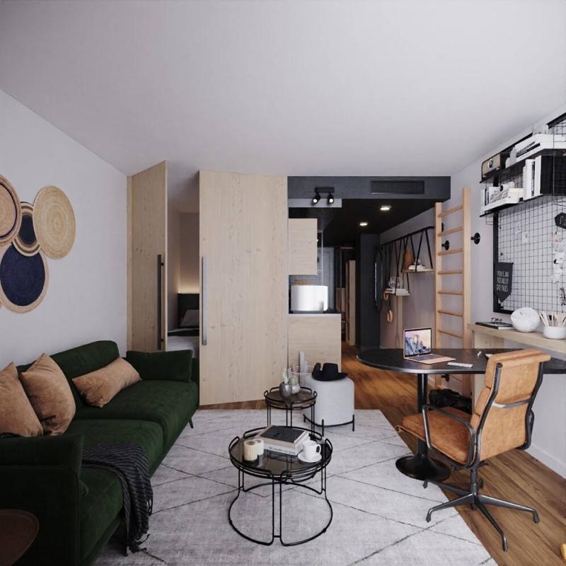 Studio - 28 m² - 2 pièces