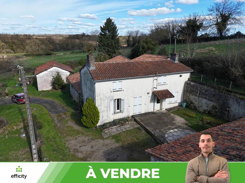 Maison ancienne - 100 m² - 5 pièces