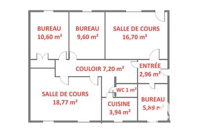 Appartement - 77 m² - 5 pièces