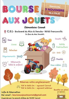 Bourse aux jouets carnot