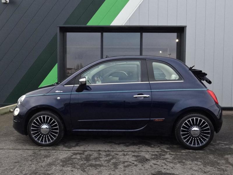 Fiat 500c My17 1.2 69 ch Riva avec Volant bois