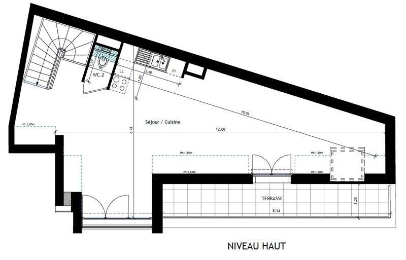 Appartement - 104 m² - 4 pièces