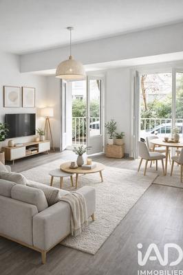 Appartement - 46 m² - 2 pièces