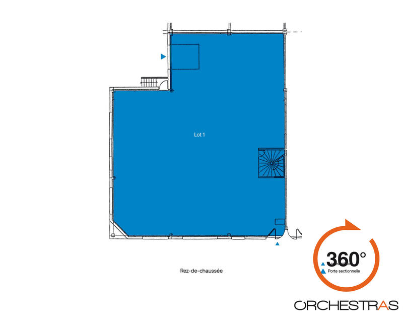 Local d'activités - 518 m²