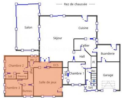 Maison - 230 m² - 10 pièces