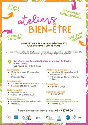 Ateliers Bien-être : Atelier cognitif