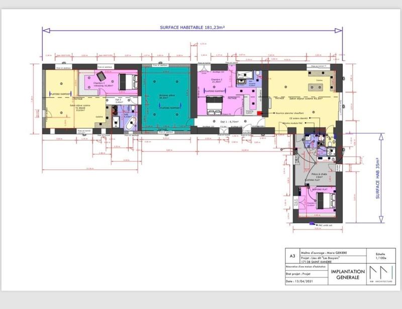 Maison - 200 m² - 7 pièces