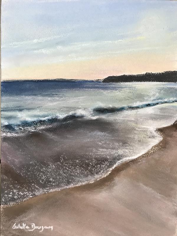 Exposition peintures au pastel sec par Isabelle Douzamy