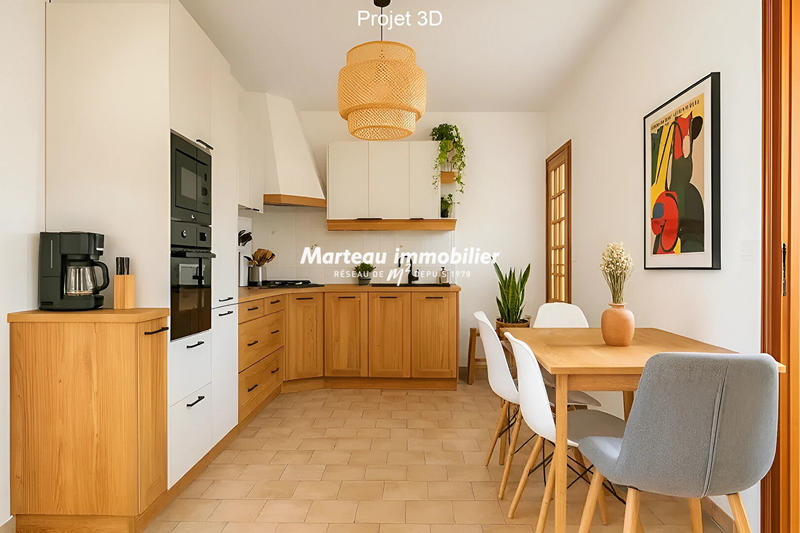 Maison - 91 m² - 4 pièces