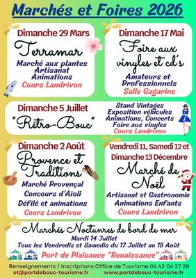 Foires et Marchés à Port de Bouc